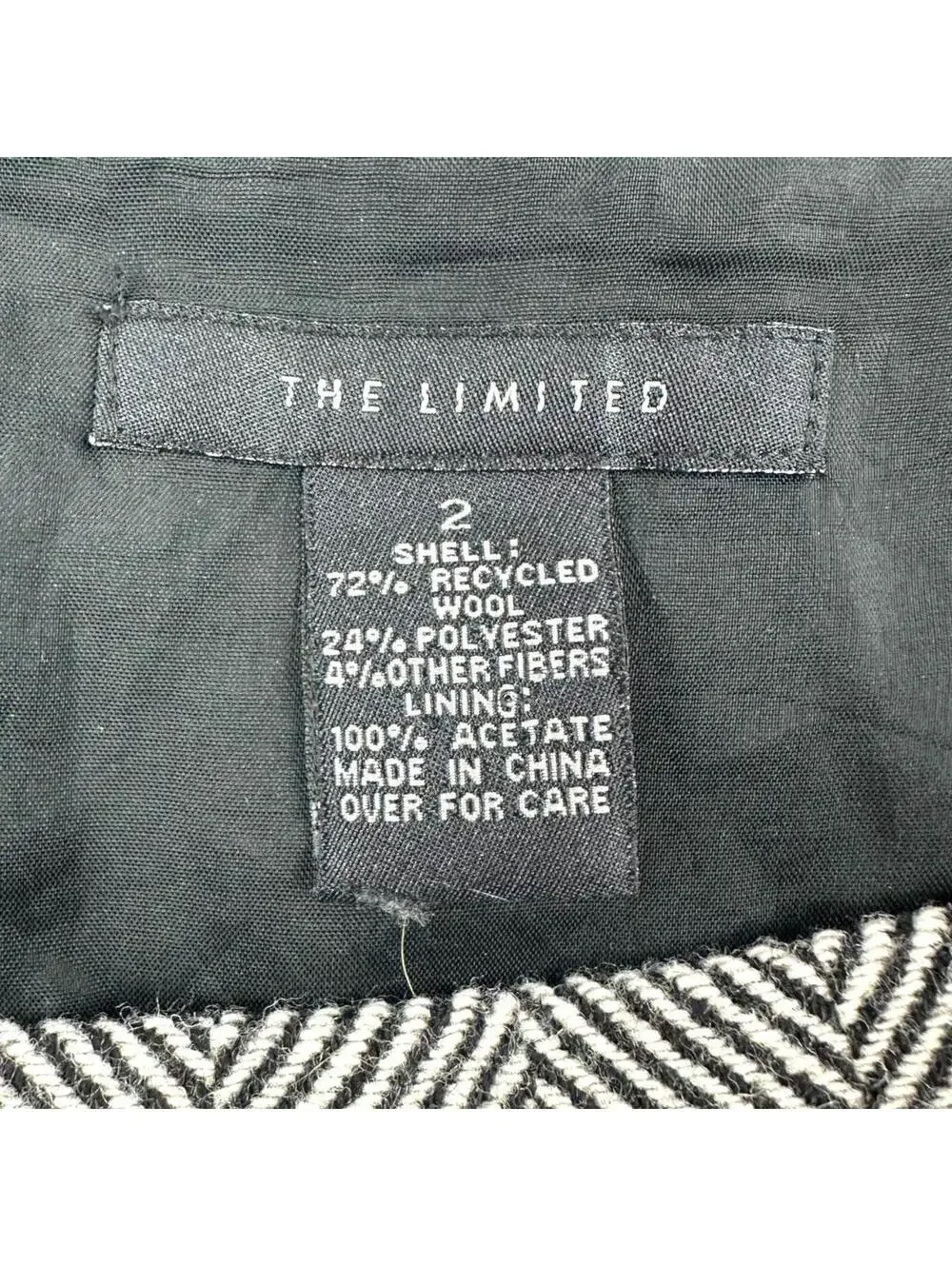 The Limited Herringbone‎ Mini Skirt